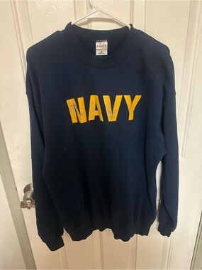 Vintage Classic Navy SOFFE Crewneck NAVY Sweatshirt Pullover
